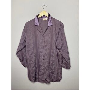 Victoria's Secret Gold Label Pajama Shirt | Small